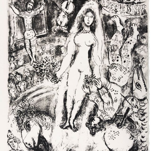 Marc Chagall — Le Cirque : одна тарелка