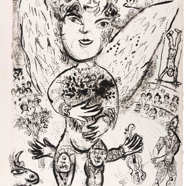 Marc Chagall — Le Cirque : одна тарелка
