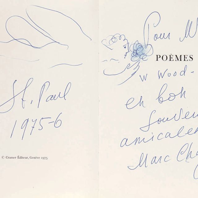 Marc Chagall — Любовь ко мне и мадам Вуд-Принц