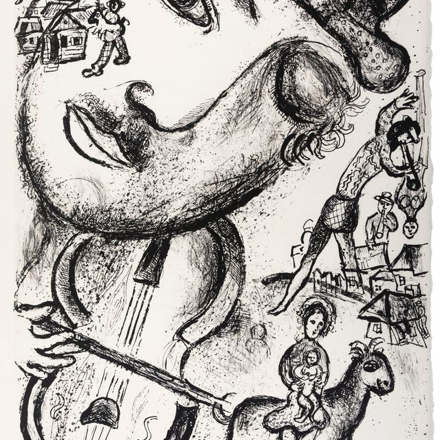Marc Chagall — Le Cirque : одна тарелка