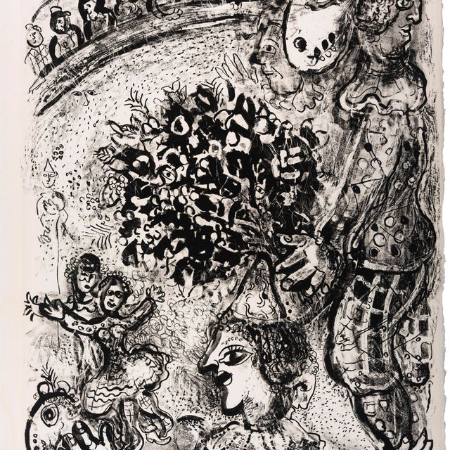Marc Chagall — Le Cirque : одна тарелка