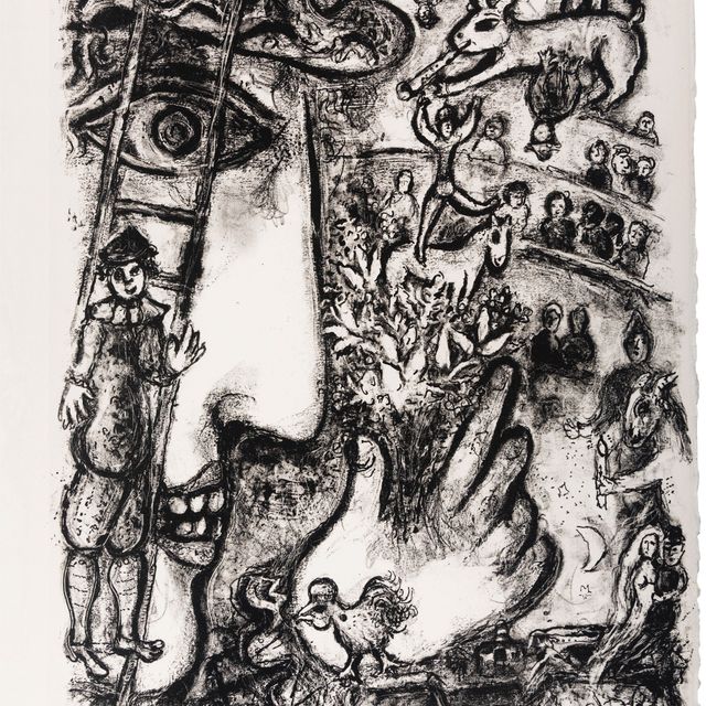Marc Chagall — Le Cirque : одна тарелка