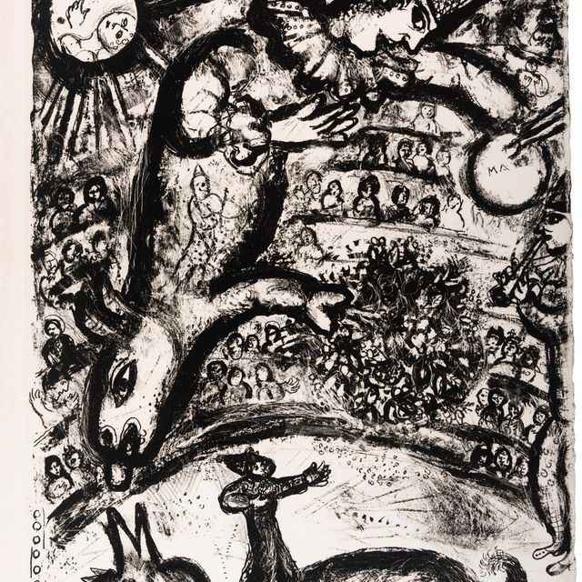 Marc Chagall — Le Cirque : одна тарелка