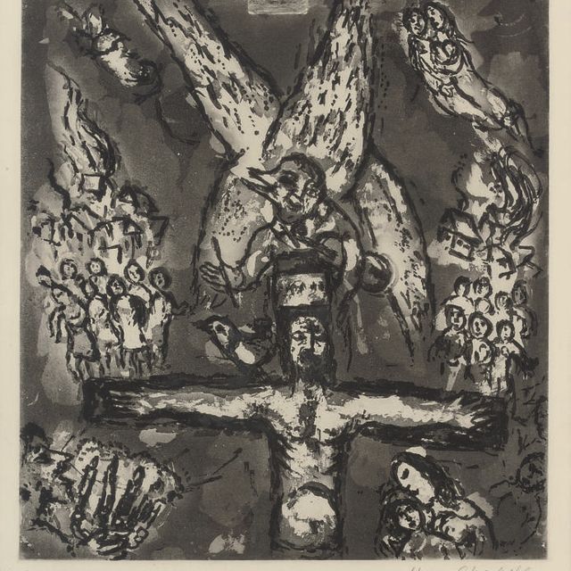 Marc Chagall — Видение Апокалипсиса (Крамер, 16)