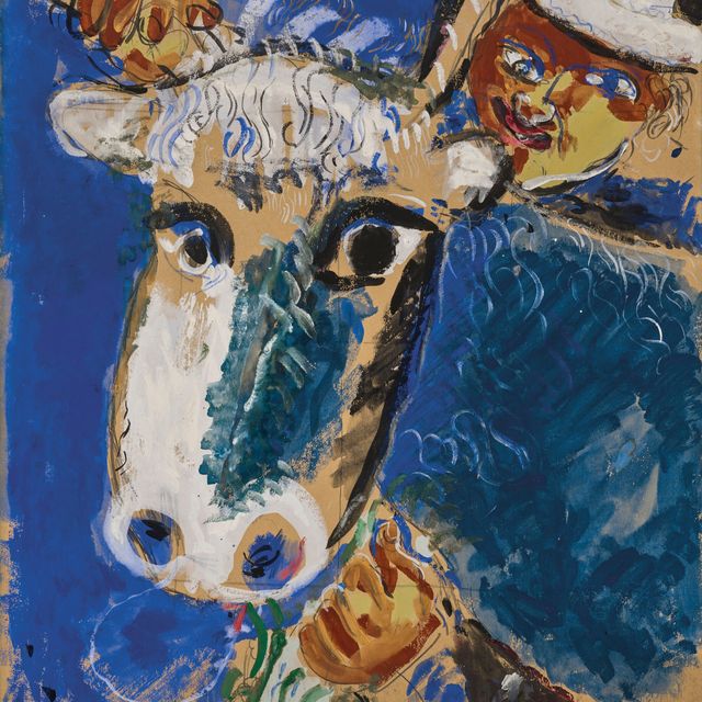 Marc Chagall — Тет-де-вач или Ла-вач
