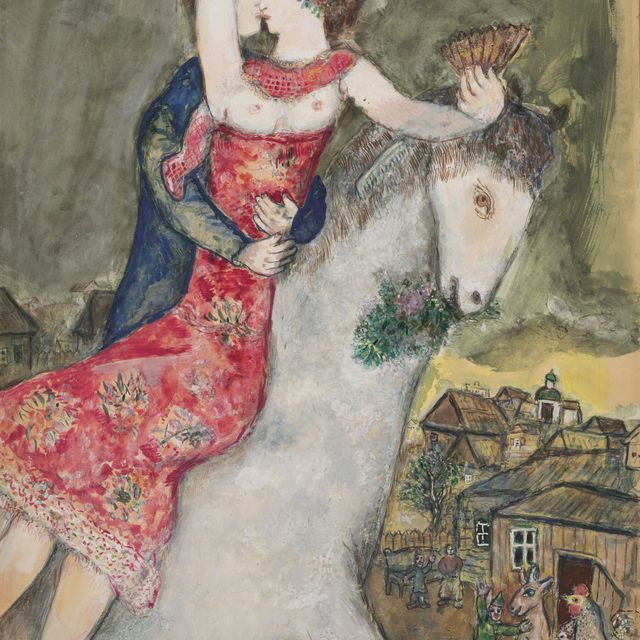 Marc Chagall — Смотреть в оба ; этюд