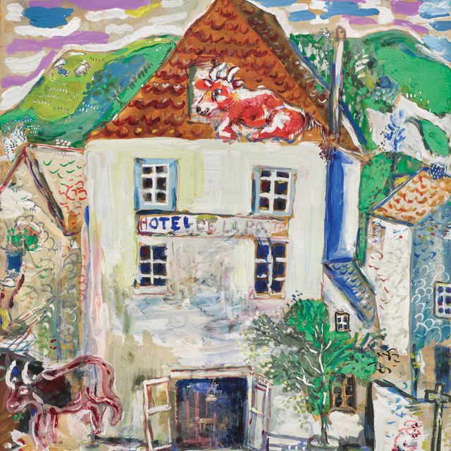 Marc Chagall — Отель de la Poste