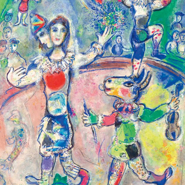 Marc Chagall — Цирк Арк-ан-Сьель