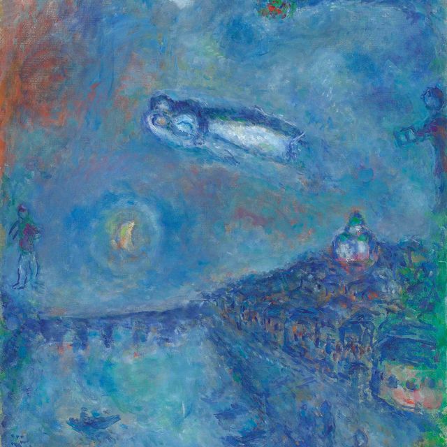 Marc Chagall — Голубой сувенир