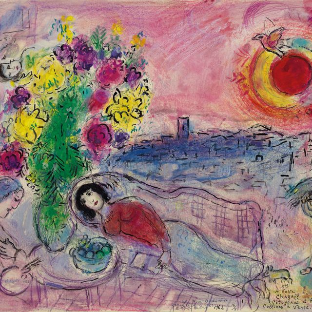 Marc Chagall — Вава Шагал, почетная гражданка Франции
