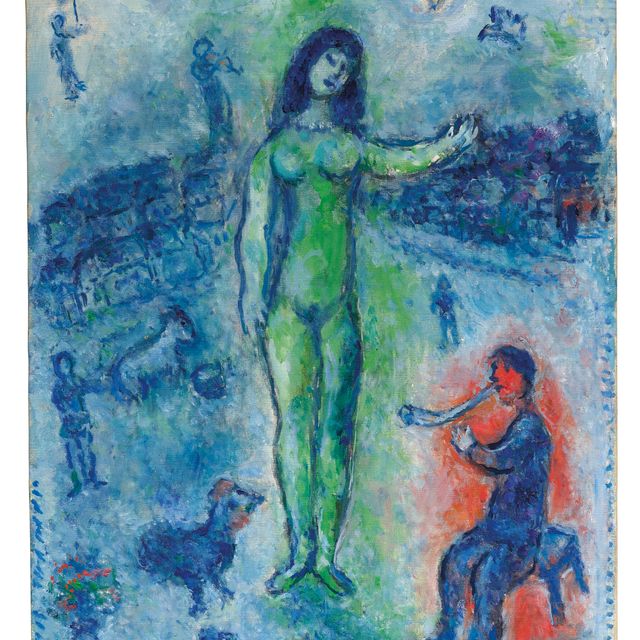 Marc Chagall — Празднование нового года