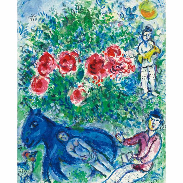 Marc Chagall — Ане блю