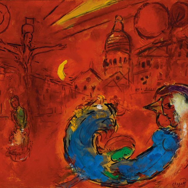 Marc Chagall — Площадь Тертр