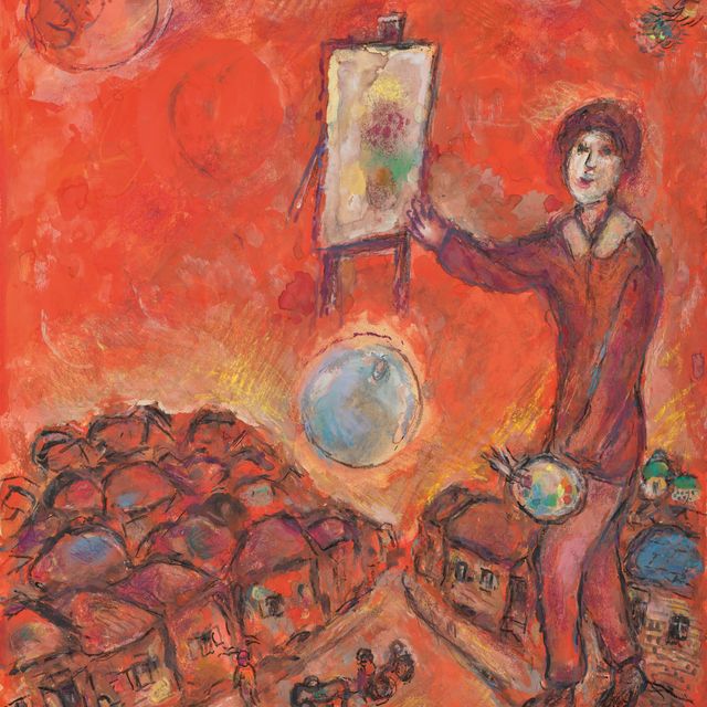 Marc Chagall — Ле Шевале