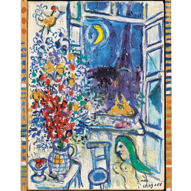 Marc Chagall — Окно в Париж