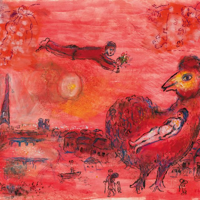 Marc Chagall — Котлеты из красного мяса между Парижем и Витебском