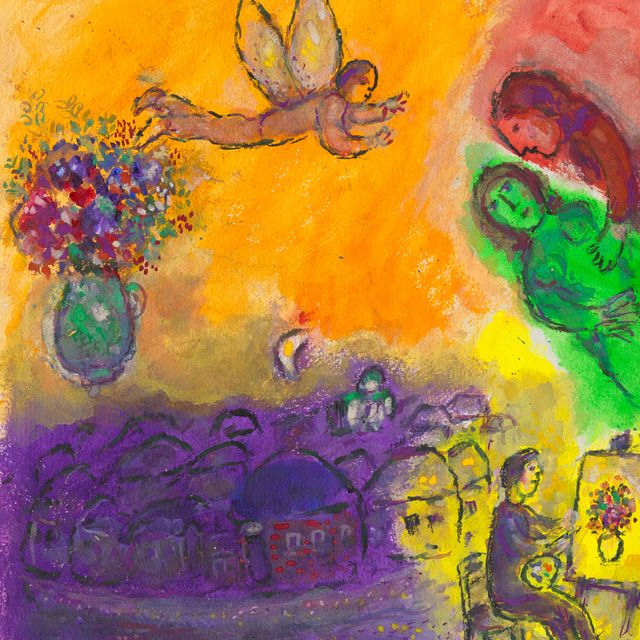 Marc Chagall — Многоцветный мир вдохновения