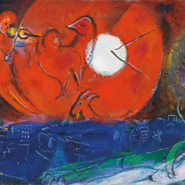Marc Chagall — Этюд на ночь глядя