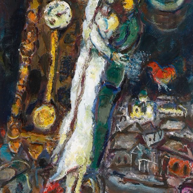 Marc Chagall — Женихи на свадьбе
