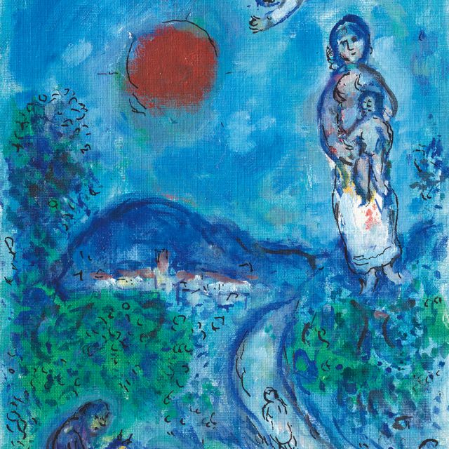 Marc Chagall — Румяна для беременных на солнце