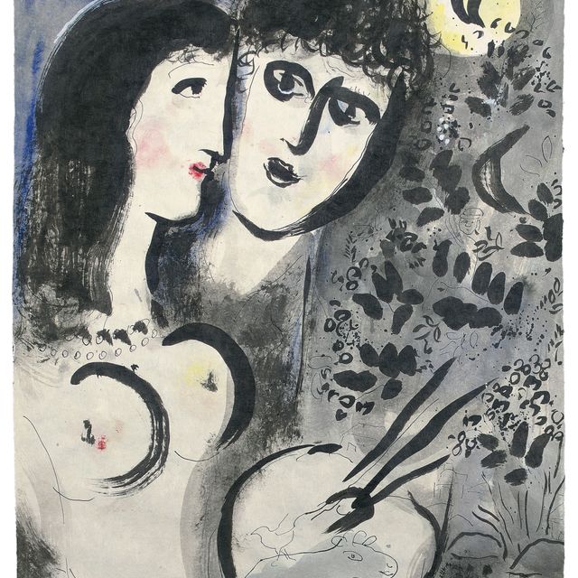 Marc Chagall — Любовь в палитре