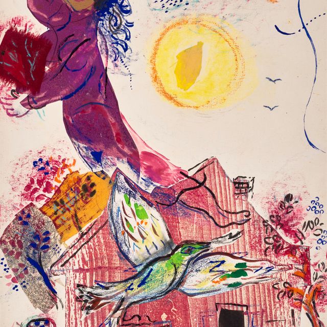 Marc Chagall — Изысканный напиток "La maison rose"