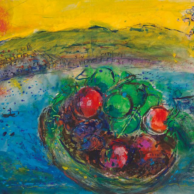 Marc Chagall — Приготовьте блюдо из фруктов