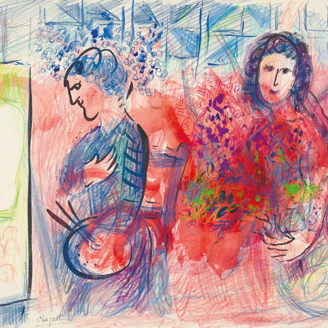 Marc Chagall — Вдохновение на новый год для "дорогой Вавы"