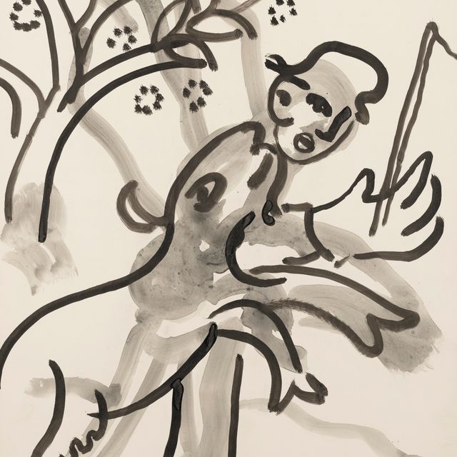Marc Chagall — Ле Бук и сын Берже