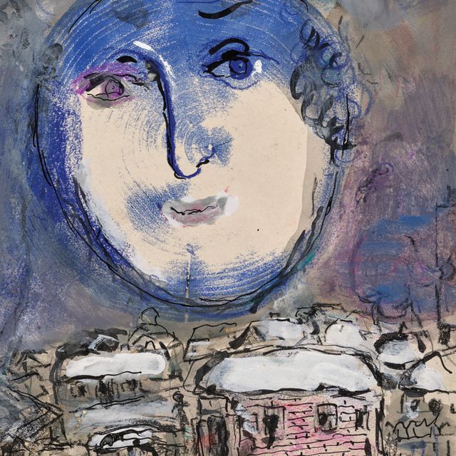 Marc Chagall — Лунный облик