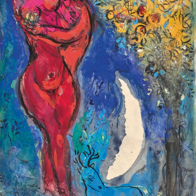Marc Chagall — Любовь в стиле луны