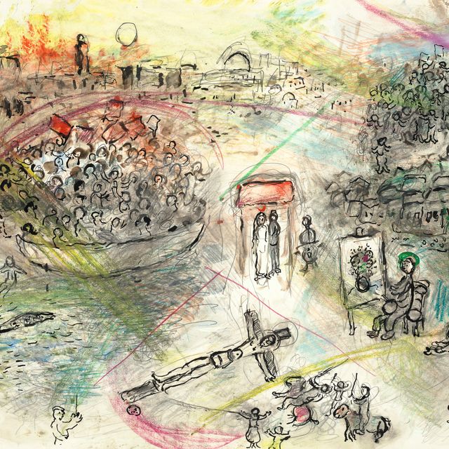 Marc Chagall — Мир и его борьба