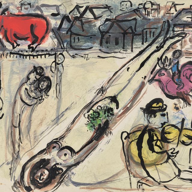Marc Chagall — Изысканный напиток для соседей