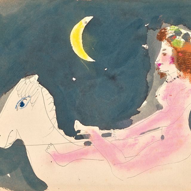Marc Chagall — Ночь в одиночестве