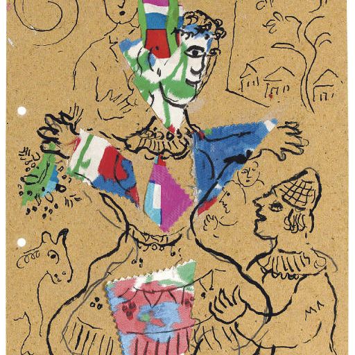 Marc Chagall — История танцовщицы