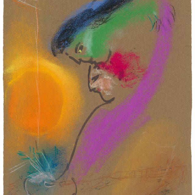 Marc Chagall — Мир профиля и солнца среди парижских кружков