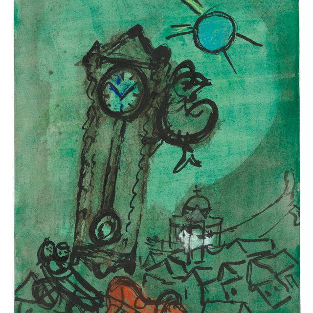 Marc Chagall — Этюд о маятнике любви с самого начала, Этюд о жизни мира