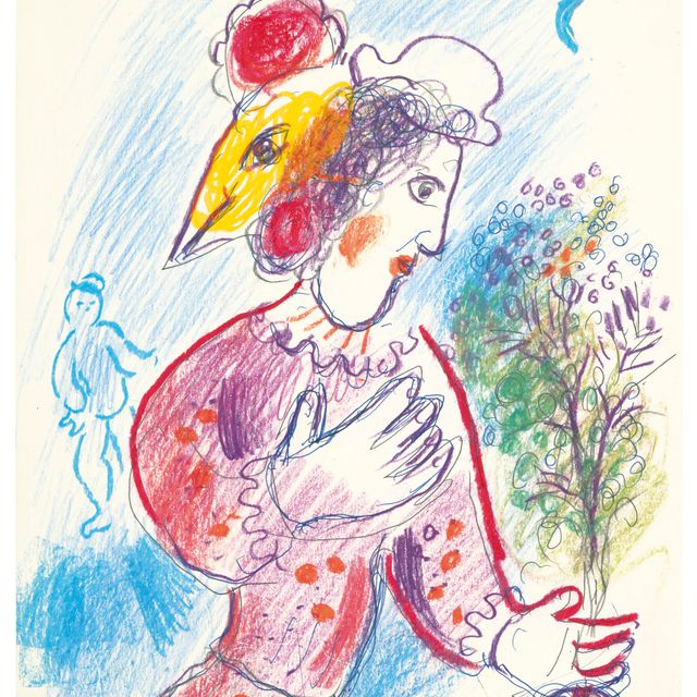 Marc Chagall — Клоун-кок а-ля бранш