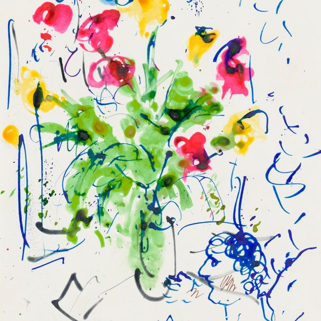 Marc Chagall — Букет из сельдерея и Вавы
