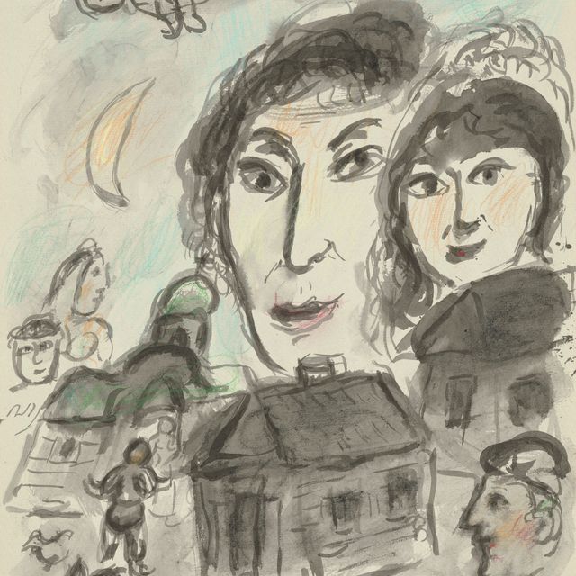 Marc Chagall — Возвращение в Витебск