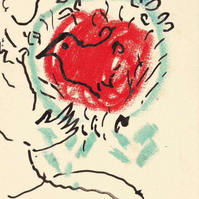 Marc Chagall — Букет из красного кока-колы с добавлением Вавы