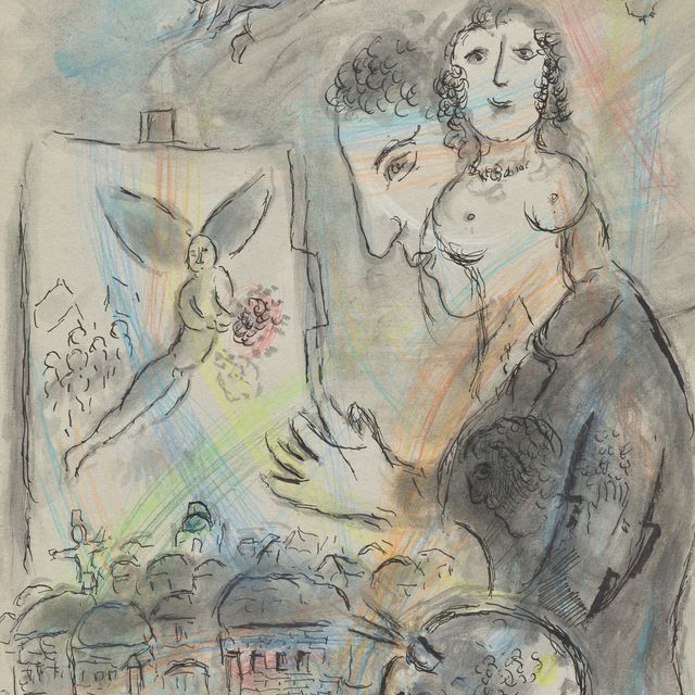 Marc Chagall — История профиля и нового кавалера в Витебске