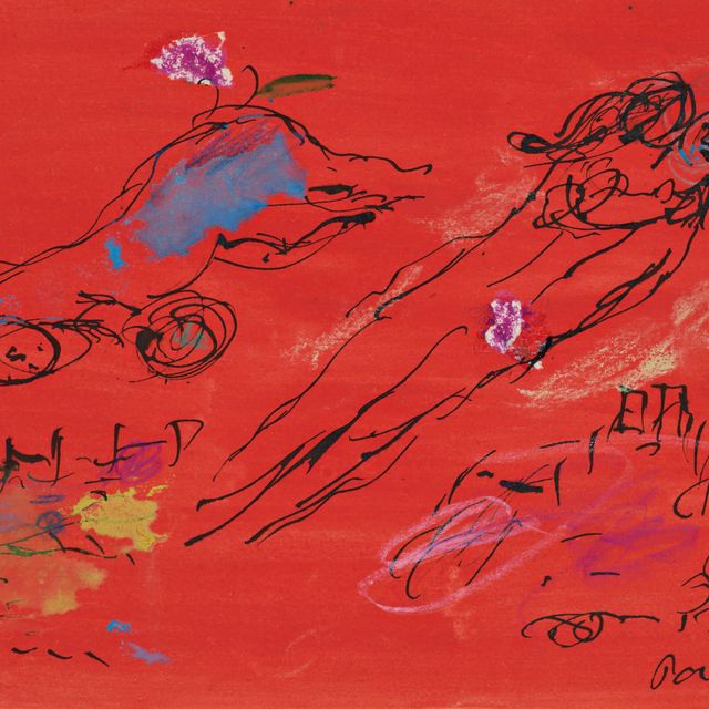 Marc Chagall — Любовь к красному небу Парижа