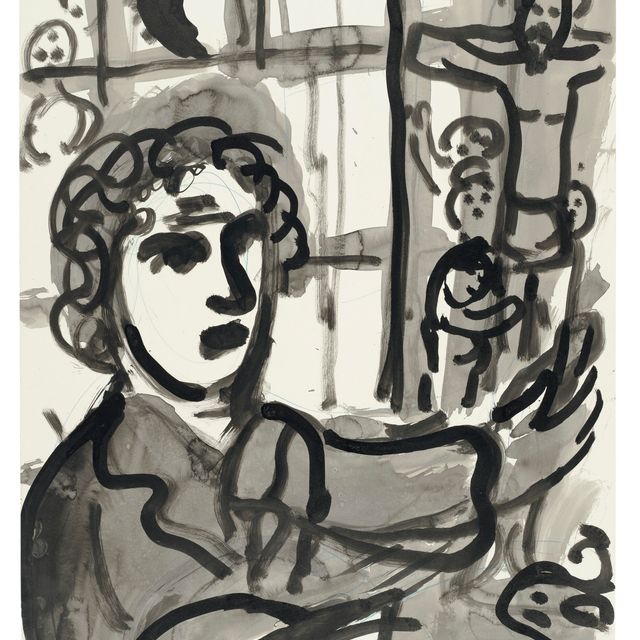 Marc Chagall — Видение и распятие