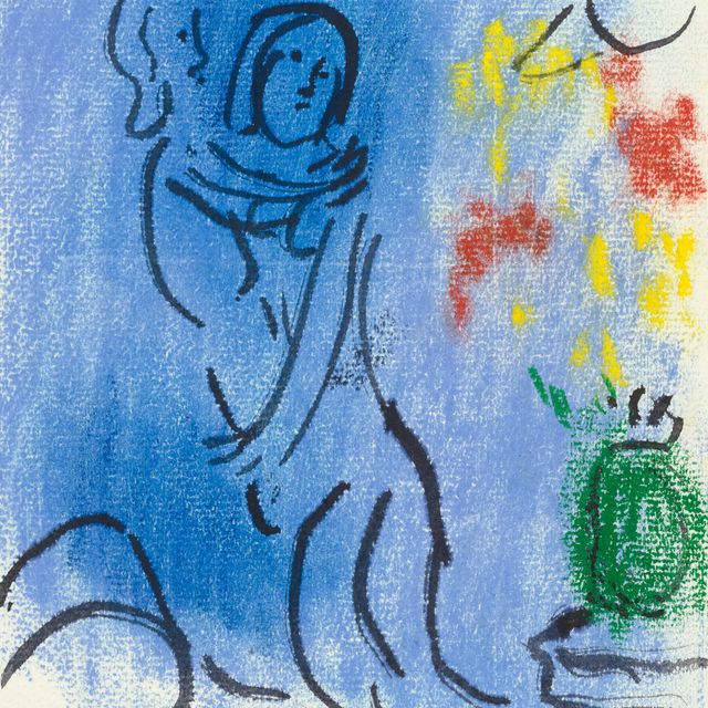 Marc Chagall — Путешествие по голубому небу