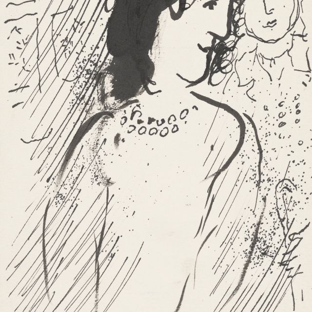 Marc Chagall — Встреча под открытым небом