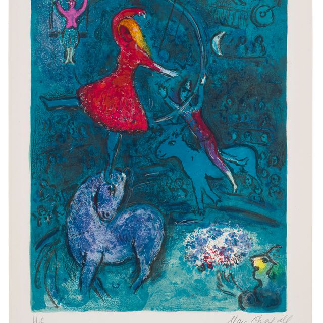 Marc Chagall — Le Cirque : одна тарелка