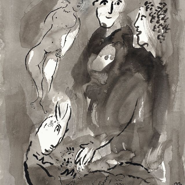 Marc Chagall — Встреча с автором фавна
