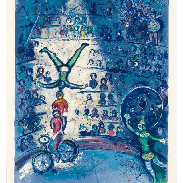 Marc Chagall — Le Cirque : одна тарелка
