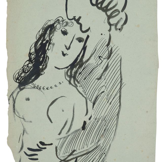Marc Chagall — Профиль вест-райе и ну